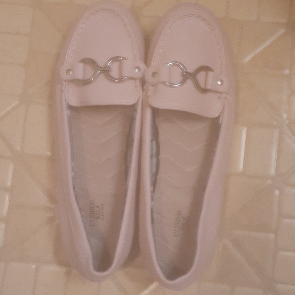 Pink Avon Cushion Walk loafers